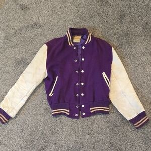 Vintage 1960s Bellevue Timberline By Brill Bros Milwaukee Varsity Jacket 36/S-M